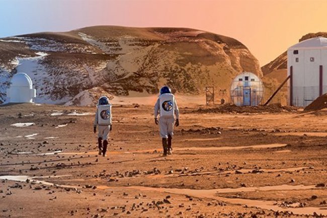 Mars’ta üçüncü su deposu bulundu. Mars'ta Yaşanır.